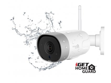 iGET HGWOB852 - WiFi venkovní IP FullHD 1080p kamera,krytí IP66,mikrofon + reproduktor,LAN,ONVIF 2.5