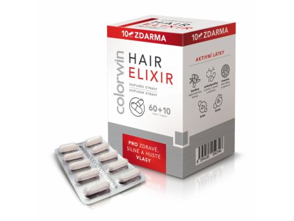 HAIR ELIXIR - Pro zdravé, silné a husté vlasy