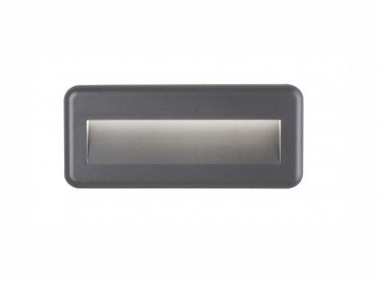 Svítidlo Nova Luce PULSAR STEP GREY 6 schodišťové, IP 54, 4 W