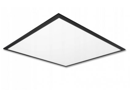 LED panel černý 60 x 60cm - 40W - 3800Lm - neutrální bílá