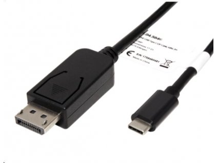 Kabel USB C(M) -> DisplayPort(M) , 4K@60Hz, 2m