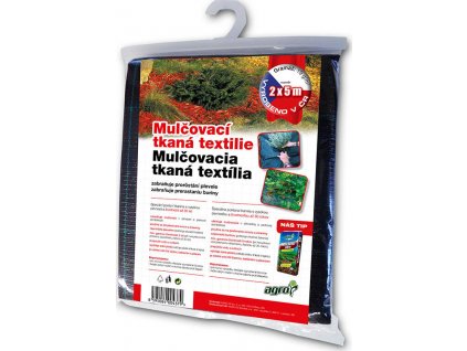 Textilie Agro mulčovací, tkaná 2 x 5 m, černá