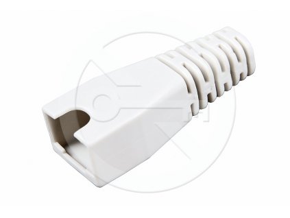 Ochrana Solarix RJ45 non-snag proof bílá S45NSP-WH