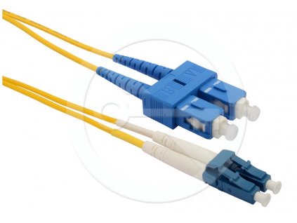Patch kabel Solarix 9/125 LCupc/SCupc SM OS 2m duplex