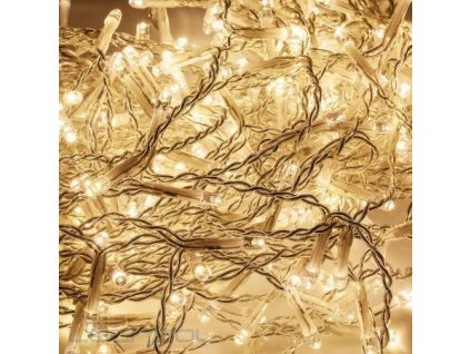 REBEL Vánoční venkovní LED osvětlení teplá bílá 5m, 330x LED, IP44