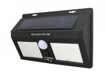 Venkovní solární LED osvětlení LTC LXLL77, 40xSMD 8W, 1000lm, 1200mAh, PIR