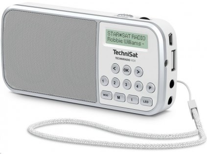 Digitální rádio TechniSat TechniRadio RDR, DAB+ bílé