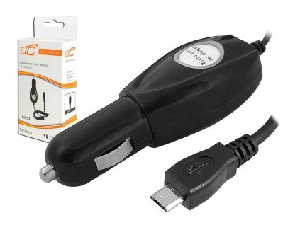 Autoadaptér 12V/5V 2,1A s konektorem micro USB, LTC LXG254