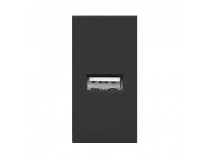 ORNO Modulární nabíjecí USB port, barva černá