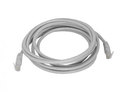 UTP Patch Kabel Lexton RJ45 CAT6E 3m 8P8C 1:1 Šedý