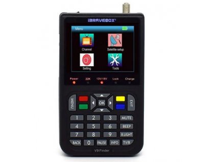 Satelitní měřič signálu OPENBOX V9 DVB-S2/S2X, H.265