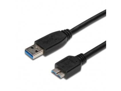 KABEL USB micro 3.0, USB A(M) - microUSB B(M) 5.0m