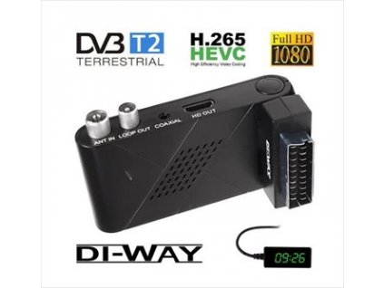 DI-WAY 2020 Mini V2 DVB-T/T2 Hevc H.265 Set-Top Box