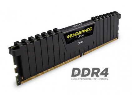 CORSAIR 16GB=2x8GB DDR4 3600MHz VENGEANCE LPX BLACK 1.35V CL16-19-19-36 XMP2.0 (16GB=kit 2ks 8GB s chladičem