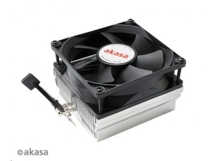 AKASA chladič CPU AK-CC1107EP01 pro AMD socket 754,939,940, AM2, low noise, 80mm PWM ventilátor