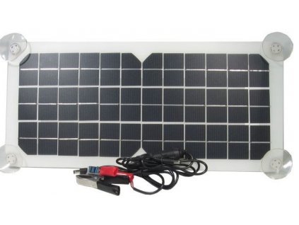 FVE Fotovoltaický solární panel USB+12V/20W OS20-18MFX, monokrystal