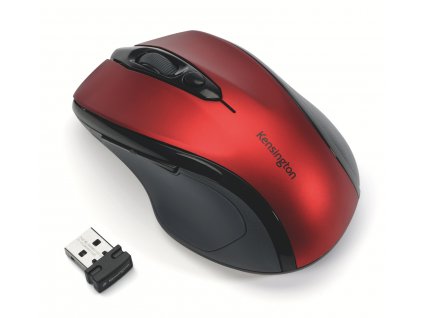 Kensington Bezdrátová myš Kensington Pro Fit™, červená