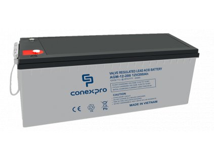 Baterie Conexpro AGM-12-200 VRLA AGM 12V/200Ah, T18