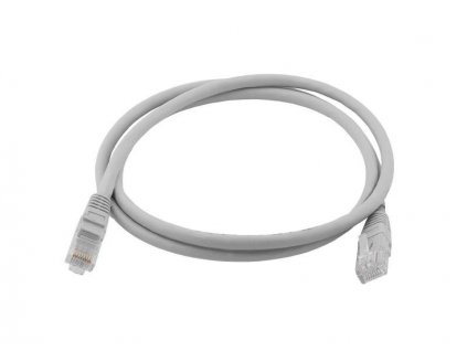 UTP Patch Kabel Lexton RJ45 CAT6E 0,5m 8P8C 1:1 Šedý