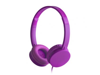 ENERGY Headphones Colors Grape, circumauralní sluchátka s mikrofonem 105 dB, single jack 3,5mm
