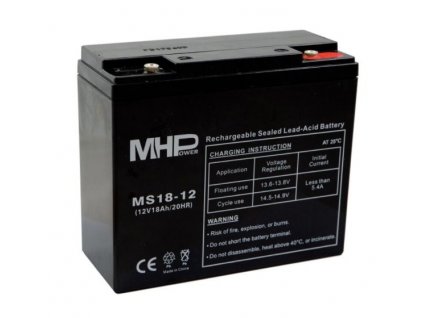 Baterie MHPower MS18-12 VRLA AGM 12V/18Ah