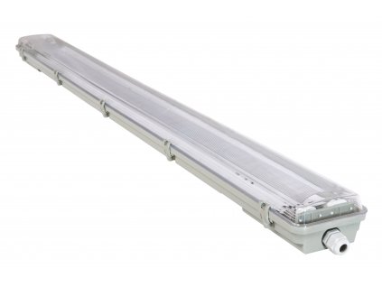 Svítidlo pro LED trubice mini plate - T8 - 2x120cm - 230V - IP65