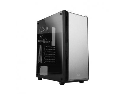 Zalman case miditower S4, bez zdroje, ATX, 1x USB 3.0, 1x USB 2.0, průhledná bočnice, černo-stříbrná