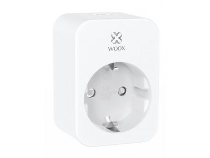 WOOX R6118 smart plug, chytrá zásuvka DE/Schuko (bez kolíku), WiFi 16A, s měřením, kompatibilní s Tuya