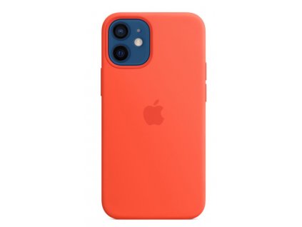 iPhone 12 mini Silicone Case wth MagSafe El.Orange