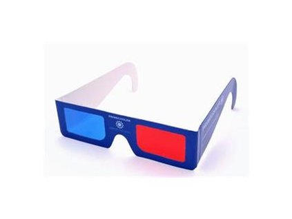 PRIMECOOLER PC-AD1 3D GLASS / 3D BRÝLE (red/blue)