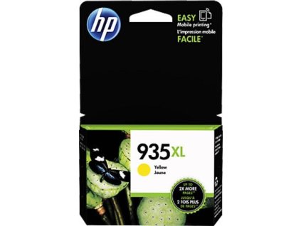 HP 935XL žlutá inkoustová kazeta, C2P26AE