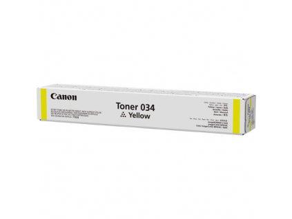 Canon toner 034 žlutý