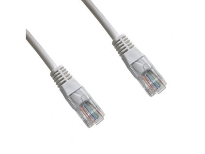 DATACOM Patch cord UTP CAT5E 7m bílý