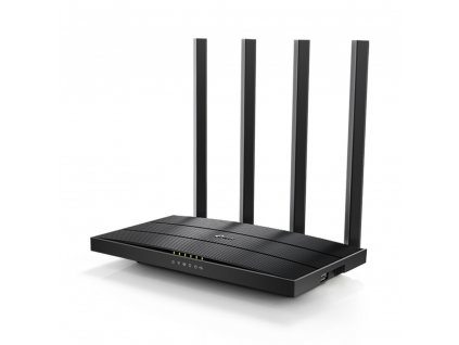 TP-Link Archer C6U AC1200 WiFi DualBand Router, USB 2.0, 5xGb LAN, 4x anténa