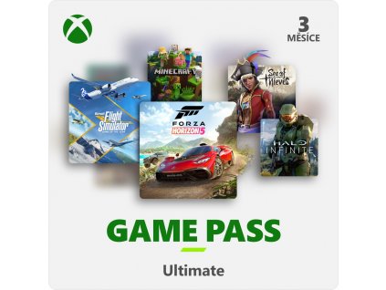 ESD XBOX - Game Pass Ultimate - předplatné na 3 měsíce (EuroZone) - v prodeji do 14.1.2026