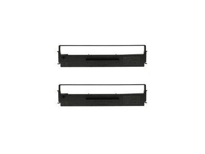 SIDM Black Ribbon Cartridge for LQ-300/+/+II/570/+/580/8xx, Dualpack