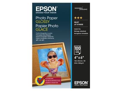 EPSON Photo Paper Glossy 10x15cm 100 listů