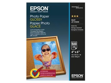 EPSON Photo Paper Glossy 10x15cm 500 listů