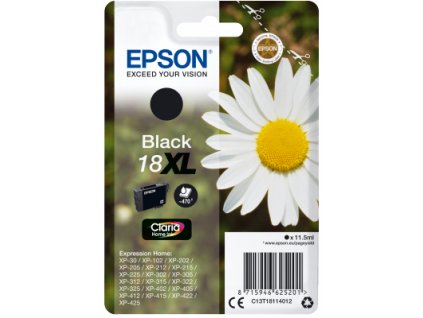 Epson Singlepack Black 18XL Claria Home Ink