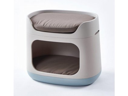 Pelech Curver Bunkbed 3 v 1 cappuccino/modrý