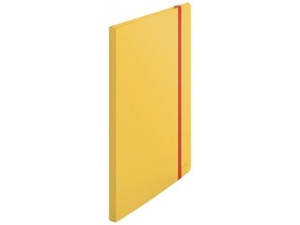 Katalogová kniha Leitz Cosy A4, PP, 20 kapes, teplá žlutá