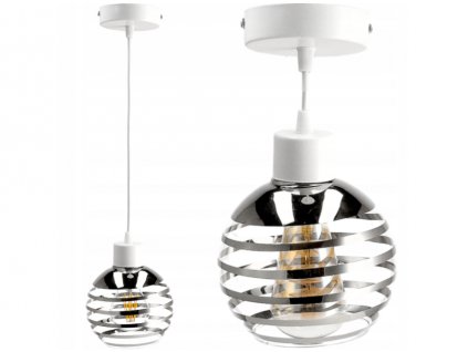 LED stropní svítidlo - 1xE27 - GLASS BALL