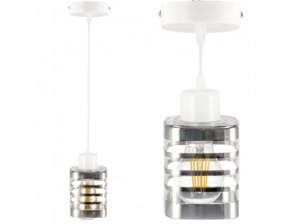 LED stropní svítidlo - 1xE27 - GLASS SHIELD PROOXIDE