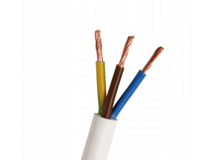 Elektrický kabel OMY drát 3x1,5 mm