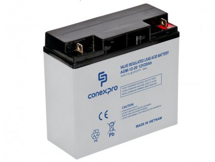 Baterie Conexpro AGM-12-20 VRLA AGM 12V/20Ah, T3