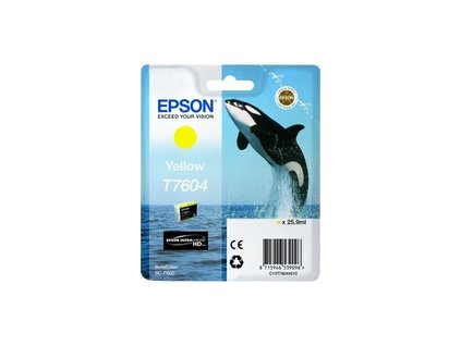 Epson T7604 Ink Cartridge Yellow