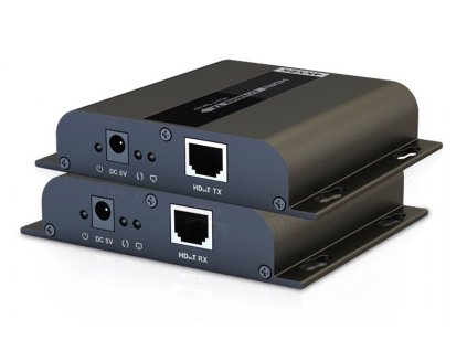 PremiumCord 4K HDMI extender na 120m přes LAN, over IP, HDBitT