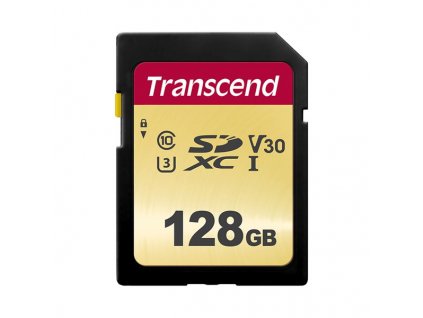 Paměťová karta Transcend 128GB SDXC Class 10 UHS-I U3 V30 (R 95MB/s | W 65MB/s)