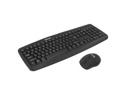 TELLUR klávesnice bezdrátová Wireless, SET (myš + klávesnice ) , černý