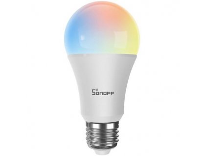 SONOFF B05-BL-A60, smart žárovka E27 230V, WiFi, baňka, 806lm, RGB, teplá/studená